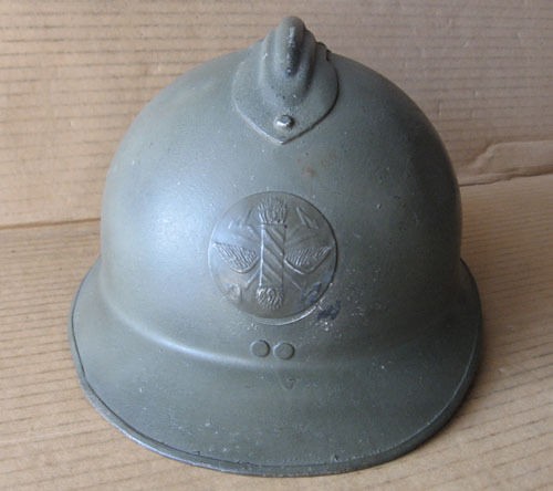 WWII FRENCH ADRIAN HELMET CASQUE MODEL 1926 M26