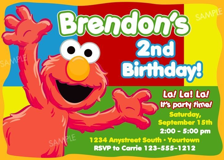 elmo invitations in Invitations & Announcements