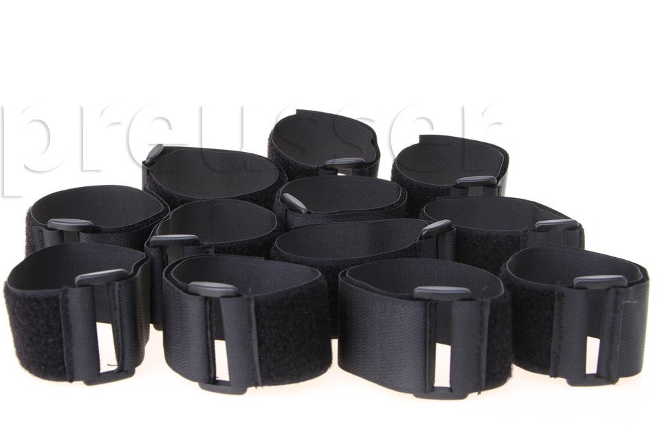 12 Velcro Straps for Vacuum & Solution Hose Assemblies Carpet Cleaning 