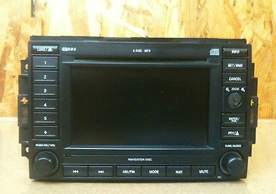   Grand Cherokee Used OEM Stock 6 Disc CD/NAV/AM/FM Radio Car Stereo