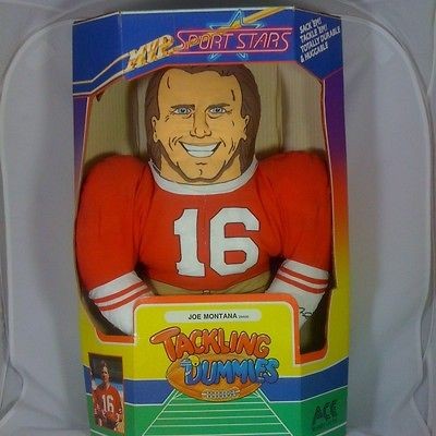 Joe Montana Tackling Dummies Toy In Original Factory Box