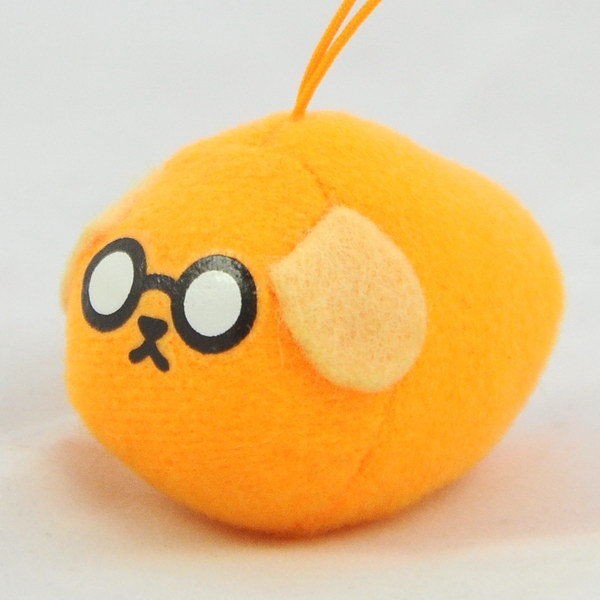 Mameshiba Soybean Bean Dog Plush Mascot Taito Orange