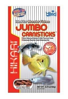 HIKARI JUMBO CARNISTICKS 6.37oz ~ Arowana Gar fish food