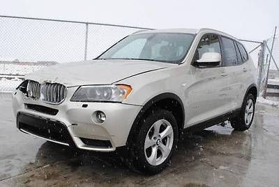 BMW  X3 xDrive28i 2011 BMW X3 xDrive28i Damaged Salvaged RUNS AWD 