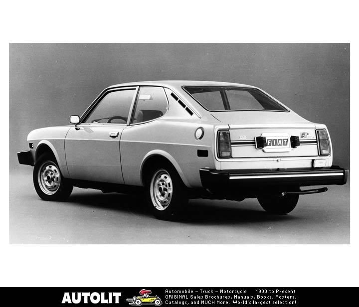 1974 Fiat 128 Sport L Coupe Factory Photo