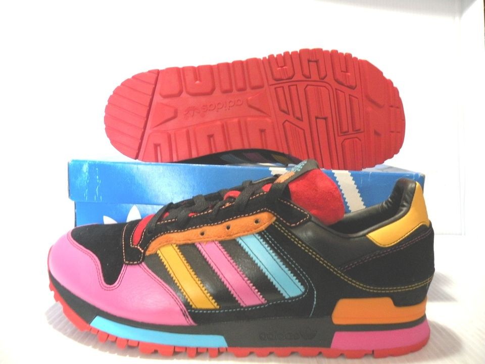 ADIDAS ZX 600 SNEAKERS MEN SHOES BLACK/PINK 661282 SIZE 11 NEW IN