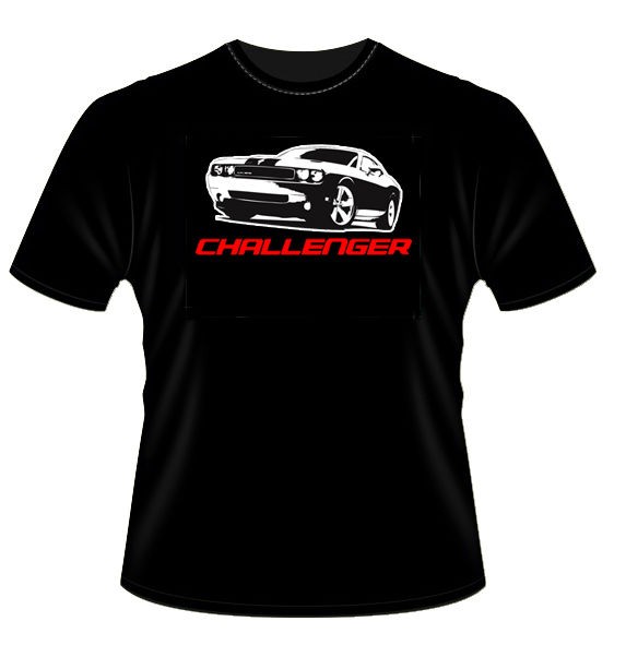 CHALLENGER T Shirt S XL adult mopar srt8 charger challenger dodge 