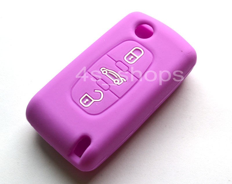   Case Cover Protecting Bag Fit For Citroen Flip Key 2 Button C5 C6