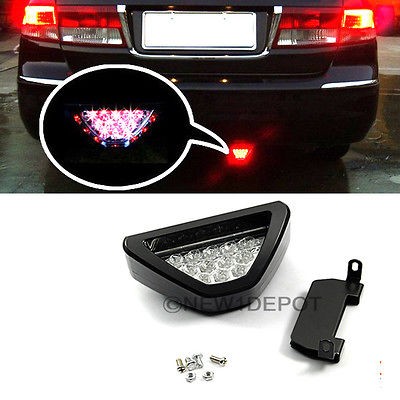 CAR BLINKING 12 LED THIRD BRAKE LAMP FLASH FITTING LIGHT UNIVERSAL NEW