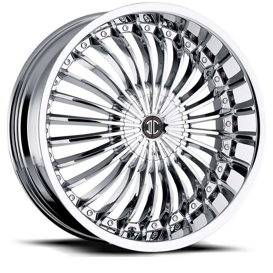   2Crave NO13 Chrome Wheels Rims 5x4.5 LHS 300M Concorde Sebring Avenger