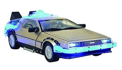   Future BTTF Time Machine Mark I Delorean Car Diamond Select LightUp