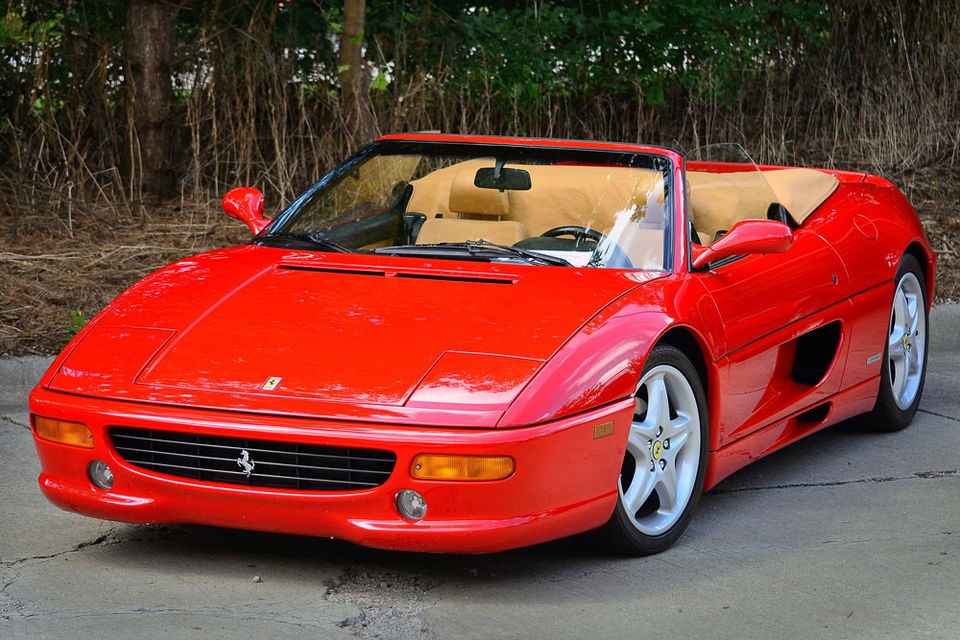 Ferrari F355 Spider F1 HD Poster Super Car Print multiple sizes 