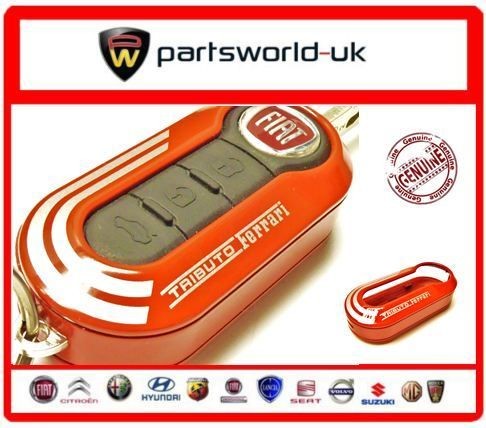 Genuine Fiat Abarth 500 695 tributo ferrari key cover for the 500 