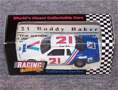 RCCA BUDDY BAKER #21 Valvoline 164 Ford Thunderbird