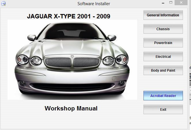 Jaguar X Type repair manual in Jaguar