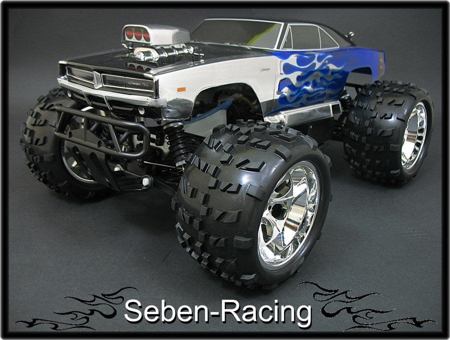 Nitro RC Monster Buggy Car 18 30cxp 2.4GHZ 45mph 4WD RTR 2 gear 