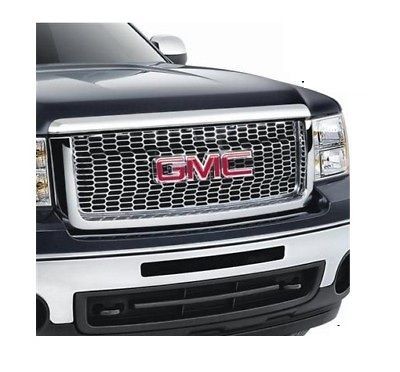 2007 2011 GMC SIERRA Grille Oval Pattern Chrome OEM GM