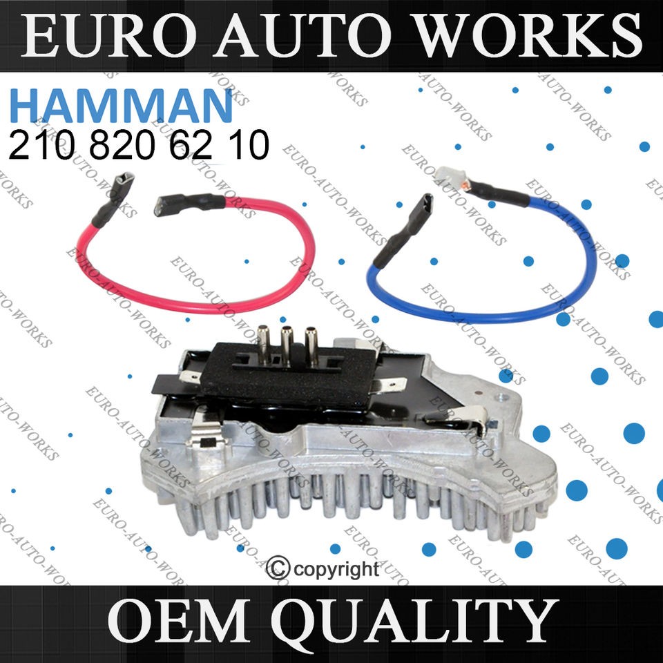 MERCEDES BENZ A/C BLOWER MOTOR REGULATOR OEM QUALITY HAMMAN (Fits 