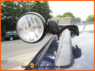   Roof Bar Rail Rack Mount Spotlight Spot Light LAND ROVER DEFENDER