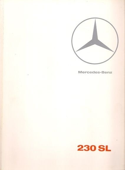 Mercedes Benz 230 SL Pagoda 1965 67 UK Market Sales Brochure