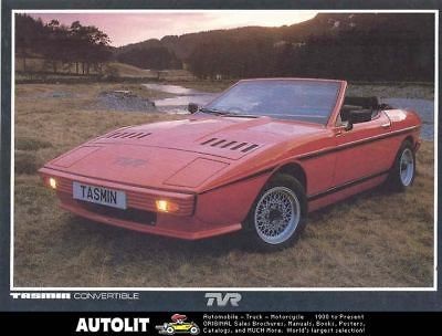 1984 TVR 280i Tasmin Convertible Brochure