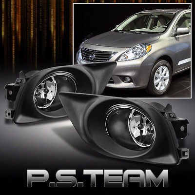   FOG LIGHTS LAMPS w/SWITCH (LEFT+RIGHT) (Fits 2012 Nissan Versa