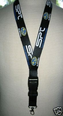 SUBARU SPT BADGE KEY CHAIN LANYARD STI WRX IMPREZA AWD