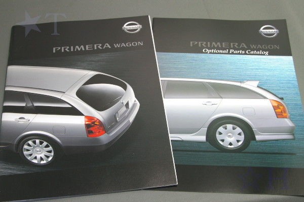 NISSAN Primera Wagon Japanese Brochure 2001 Prospekt P12