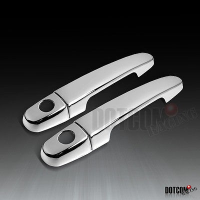 06 09 TOYOTA YARIS 2/3DR HB CHROME DOOR HANDLE COVERS (Fits Yaris)