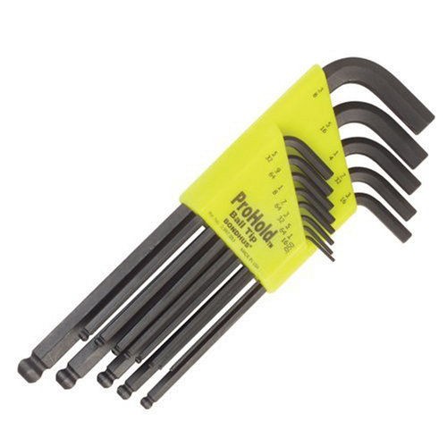 Bondhus 74937 13 Piece Ball Driver Hex L Wrench Set