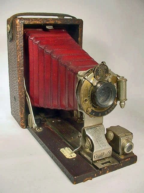   RARE KODAK PREMOETTE RED BELLOWS CAMERA Vintage Old Antique Classic