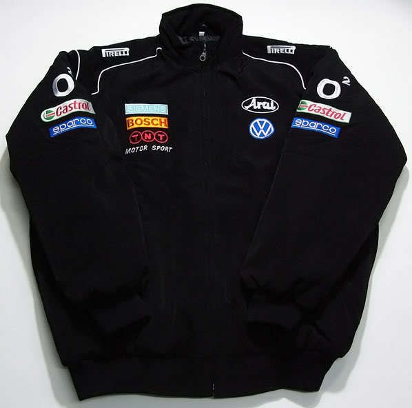 VW VOLKSWAGEN GTI MOTOR SPORT RACING COAT JACKET M 5XL