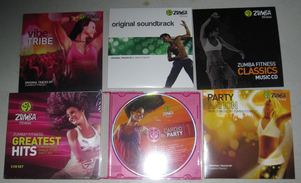 ZUMBA FITNESS MUSIC CD YOUR CHOICE OF ONE MUSIC CD 6 CHOICES NEW ZUMBA 