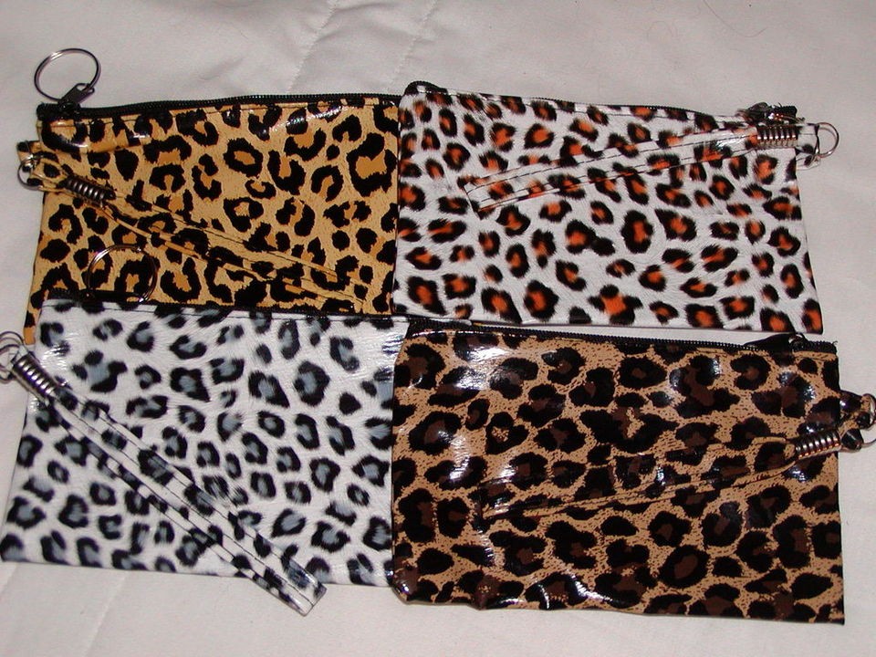 leopard print clutch in Handbags & Purses