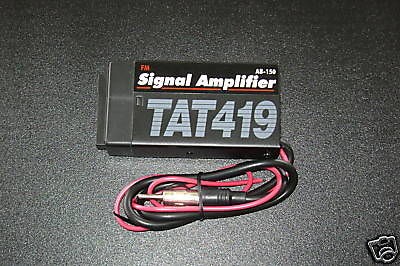 NEW CAR BOAT RV CB RADIO ANTENNA SIGNAL AMPLIFIER AM FM