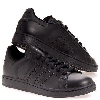 ADIDAS CAMPUS II MEN’S SHOE BLACK LEATHER SIZE 11.5