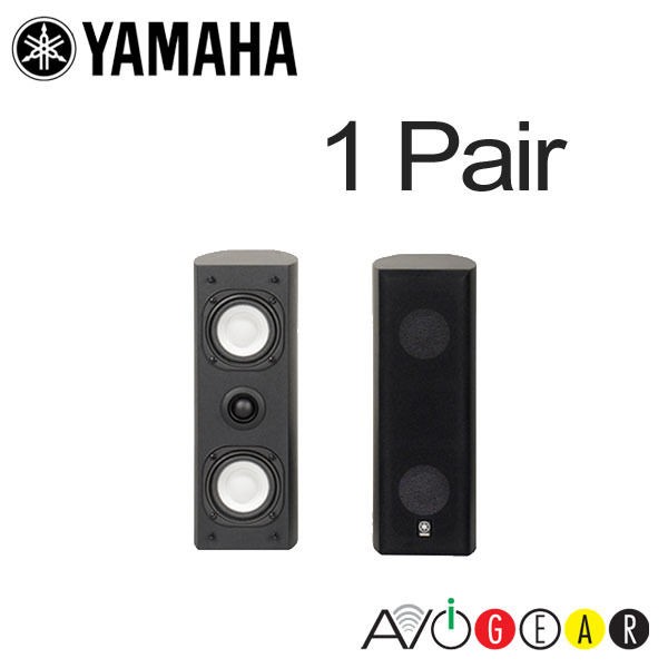 Yamaha NSAP7800 Satellite Surround Effect Speakers 1 Pair Black for 5 
