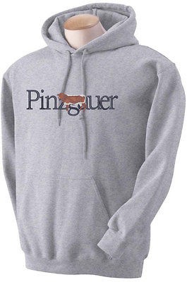 Pinzgauer Beef Cow Embroidered Crew Neck Hooded Sweatshirts S M L XL 