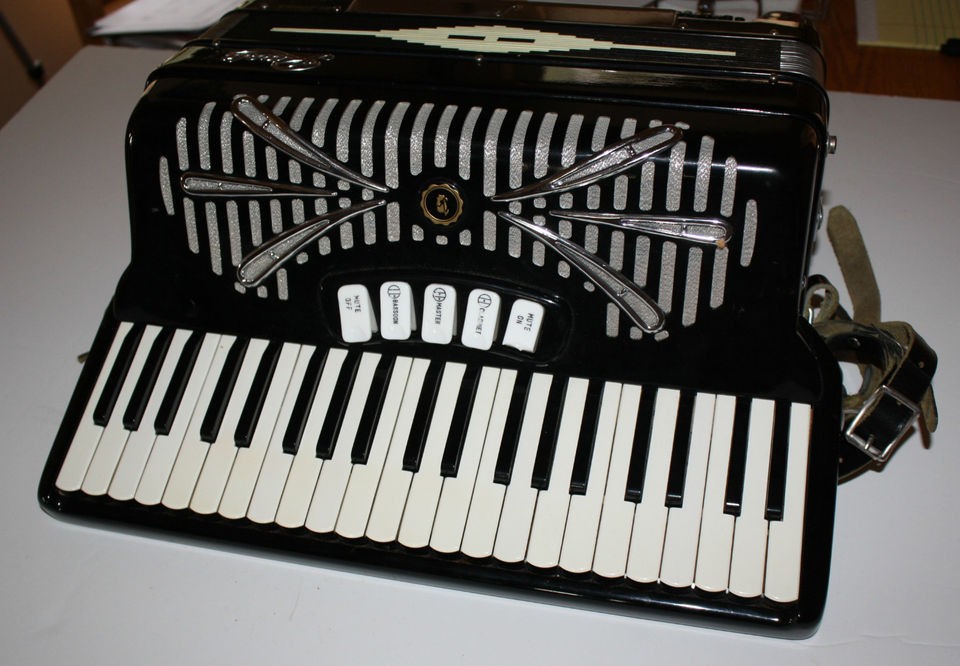 Sonola Rivoli Accordion, Model R241, Vintage 1960s, includes case