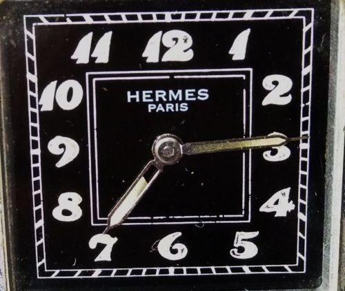 Old HERMES PARIS vintage travel watch Ca 1920