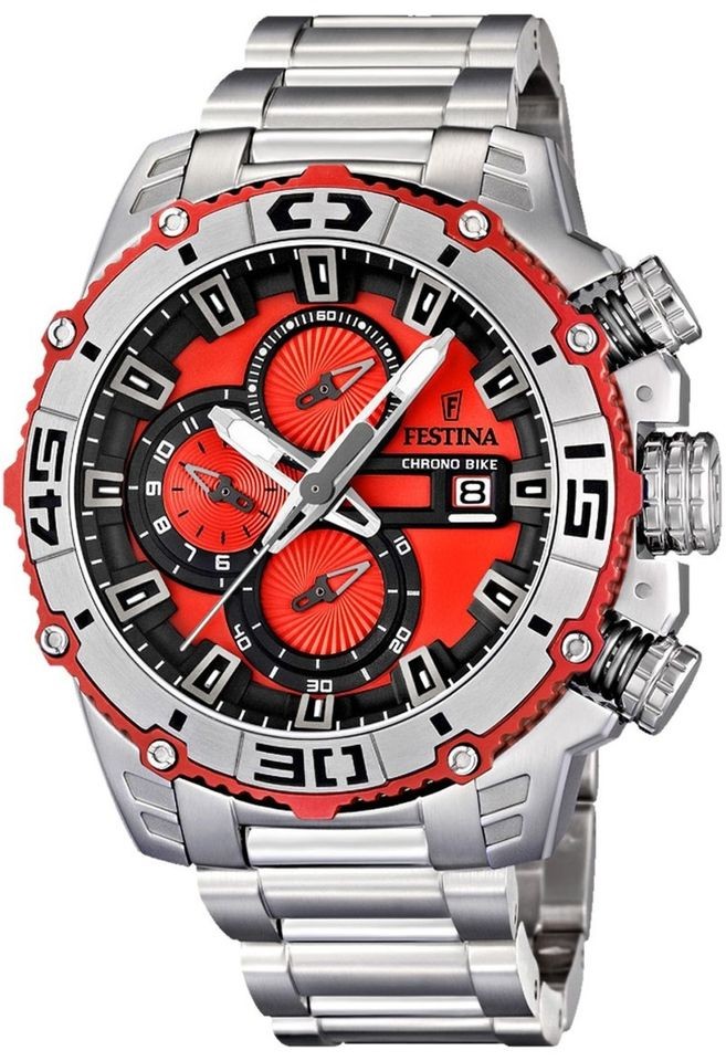 FESTINA BIKE TOUR DE FRANCE 2012 CHRONO F16599/8 MENS WATCH 2 YEARS 