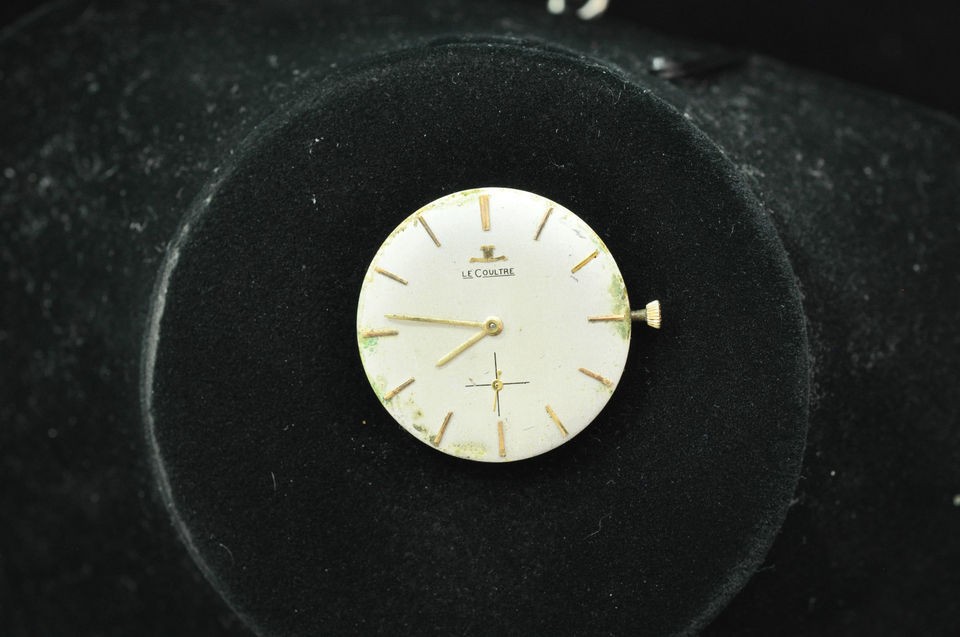 VINTAGE MENS LE COULTRE WRISTWATCH MOVEMENT CALIBER K818/CW RUNNING