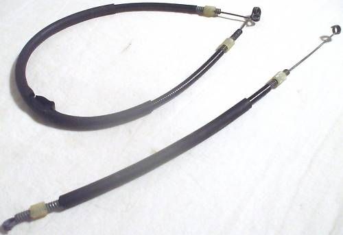 72 Mercedes 280 C 114 Climate Control Cables 2pcs. OEM