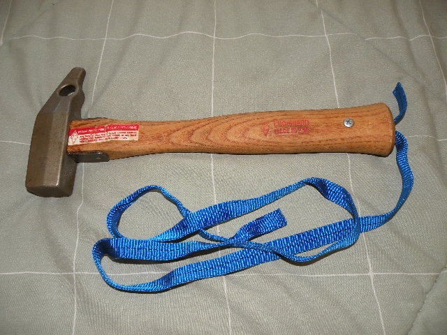 Vintage 1970s or 1980s Chouinard Yosemite Piton Hammer Red Diamond 