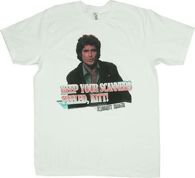 Keep Your Scanners Peeled   Knight Rider Sheer T shirt