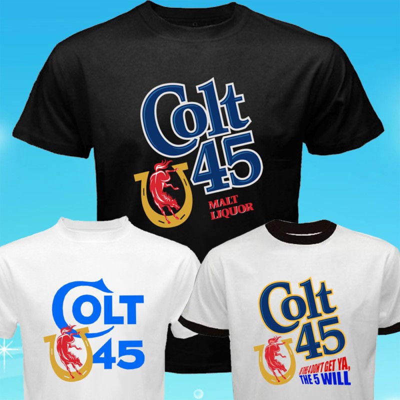 COLT 45 Malt Liquor Beer Classic Gun Horse Kick Firearms Robocop 