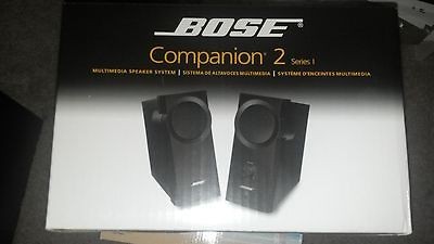 PAIR BOSE COMPANION 2 II PC MULTIMEDIA computer SPEAKERS PC Laptop 