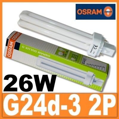   G24d 3 26W 2 pin 2700K 3000K 4000K PLC lamp bulb Compact Fluorescent