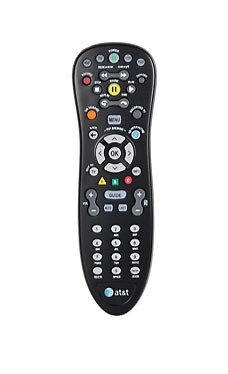 AT&T U verse S10 S3 Universal Black Remote Control