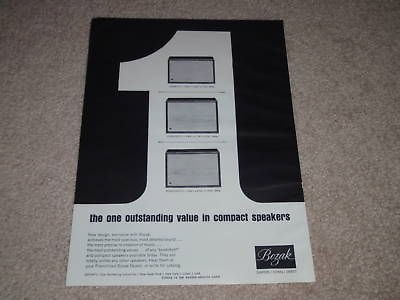 Bozak Ad, Concerto III,II, Sonata II Speaker, 1965